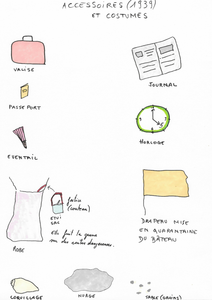 Accessoires 1939 et costumes